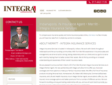 Tablet Screenshot of merrittintegra.com